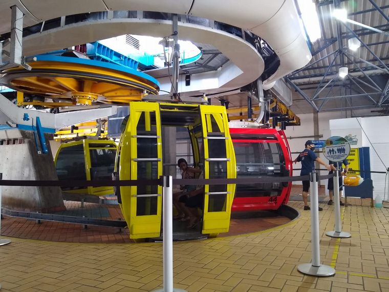 El clásico Teleférico de Camboriú.