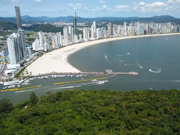 El clásico Teleférico de Camboriú.
