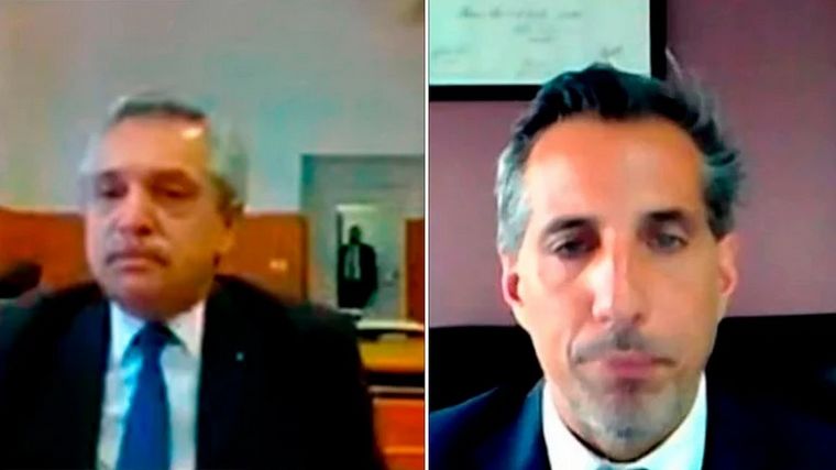 Alberto Fernández declara en Comodoro Py