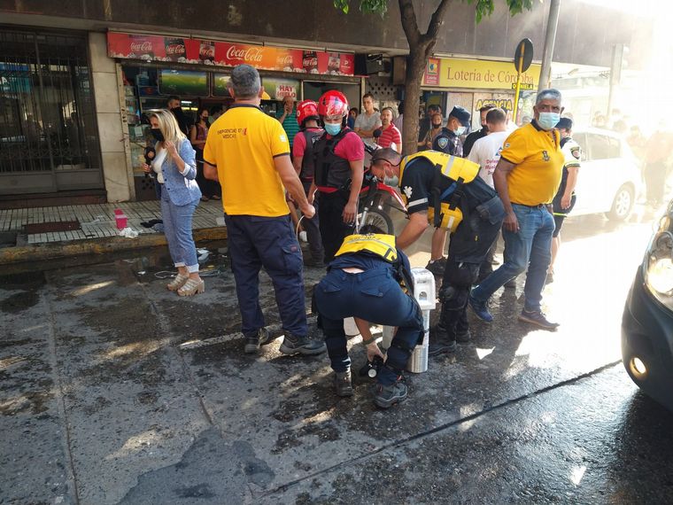 Incendio en un departamento de calle 27 de Abril en Córdoba.