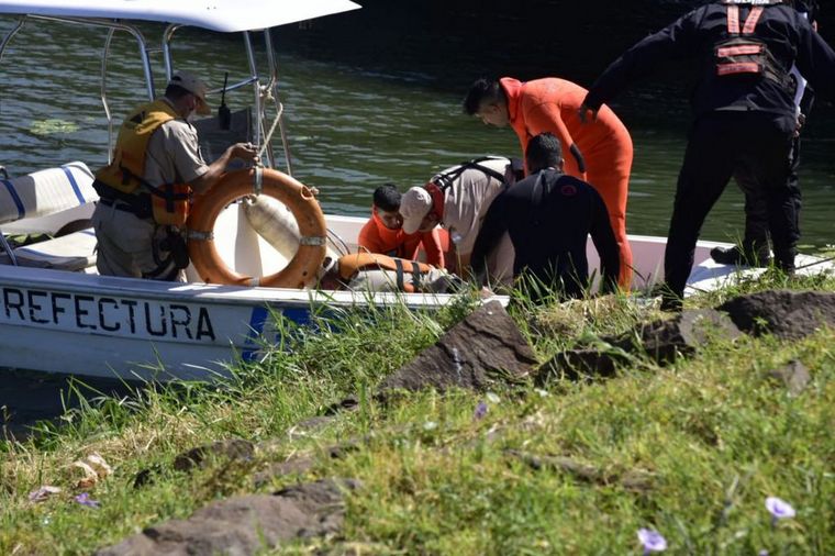 La mujer murió en el arroyo El Zaimán (Foto: El Territorio).
