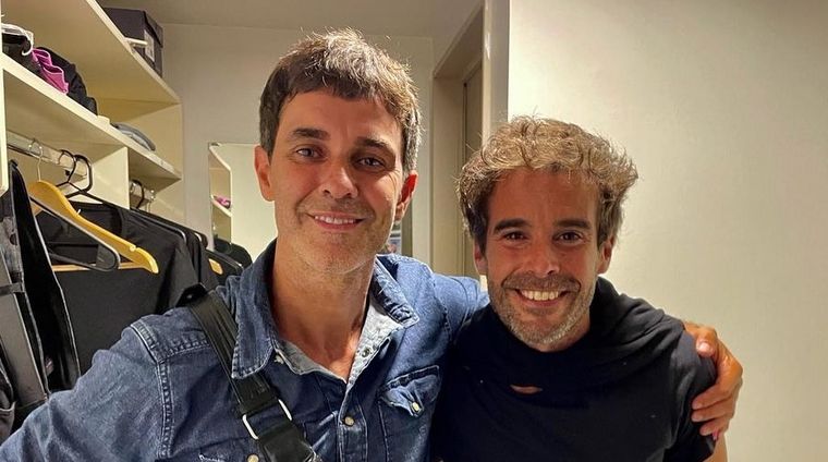 Mariano Martínez y Nicolás Cabré