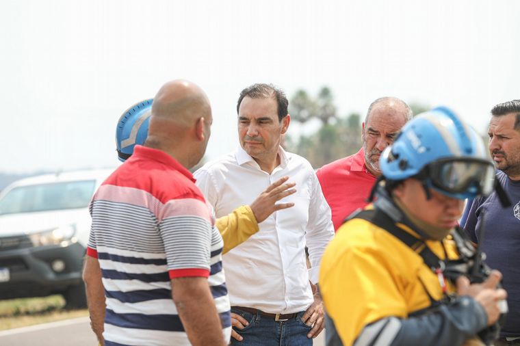 FOTO: El gobernador de Corrientes pidió ayuda a Estados Unidos.