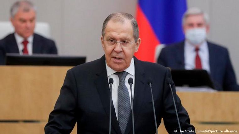 Serguei Lavrov, canciller ruso.