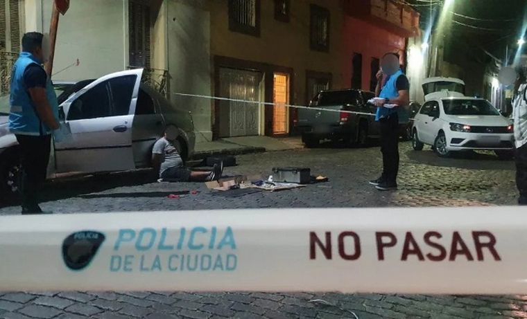 El conductor fue detenido en el barrio porteño de Constitución. 