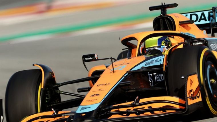 FOTO: Fue el McLaren MCL36 de Norris el más rápido en Barcelona