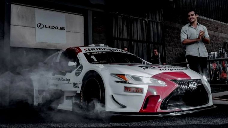 El campeón Azar y la presentación de su nueva arma: el Lexus TRV6
