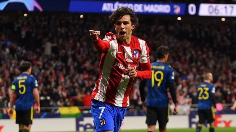 FOTO: Joao Félix abrió el marcador para Atlético de Madrid.