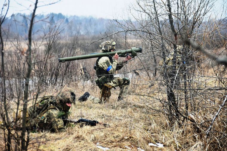 FOTO: Las tropas rusas avanzan en Ucrania.