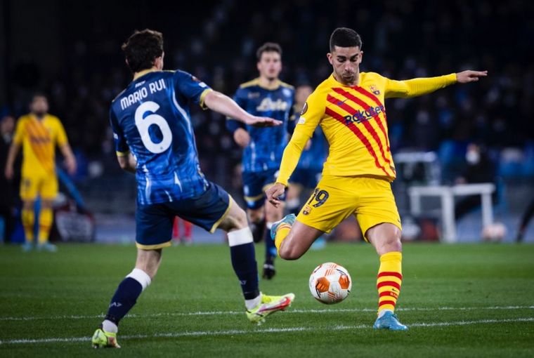 Barcelona - Napoli (Foto: Twitter Barcelona)