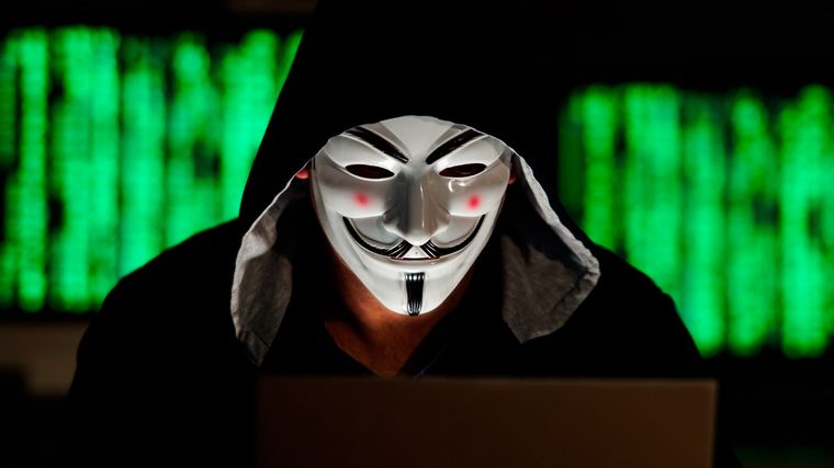 FOTO: Anonymous se atribuyó la autoría de los ataques a sitios web oficiales de Rusia.