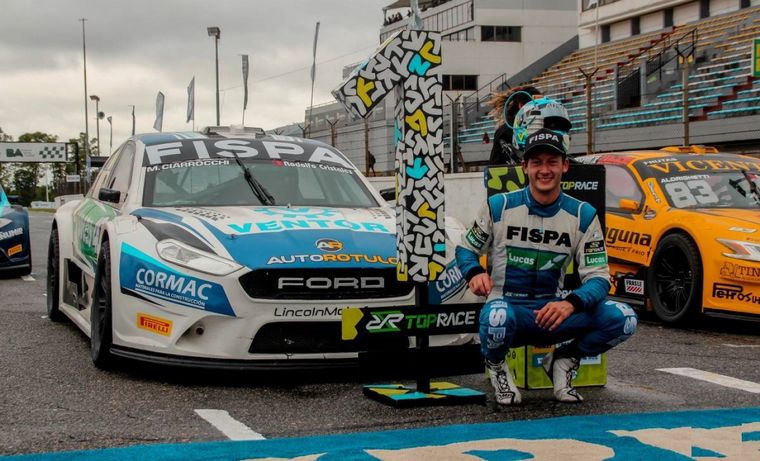 El cordobés Ciarrocchi comenzó el año de la mejor forma, ganando el TRV6 en BA