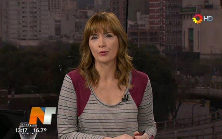 Fin de ciclo: Silvia Martínez Cassina se despidió de Noticiero Trece (Foto: Captura)