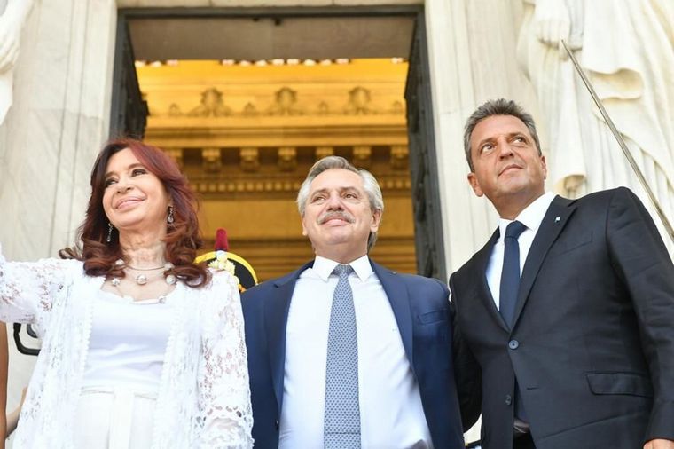 Alberto Fernández, en la Apertura de Sesiones del Congreso.