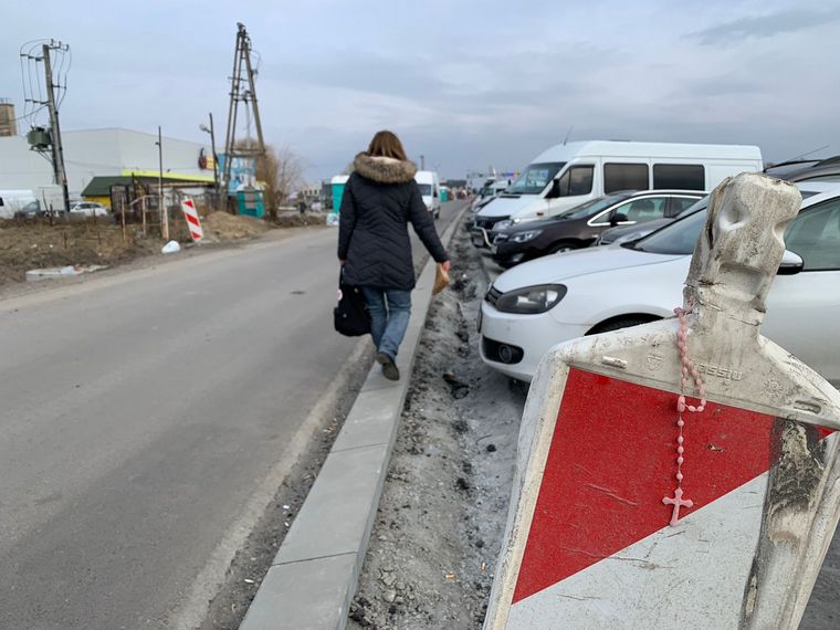 Medyka, el paso fronterizo crucial entre Polonia y Ucrania