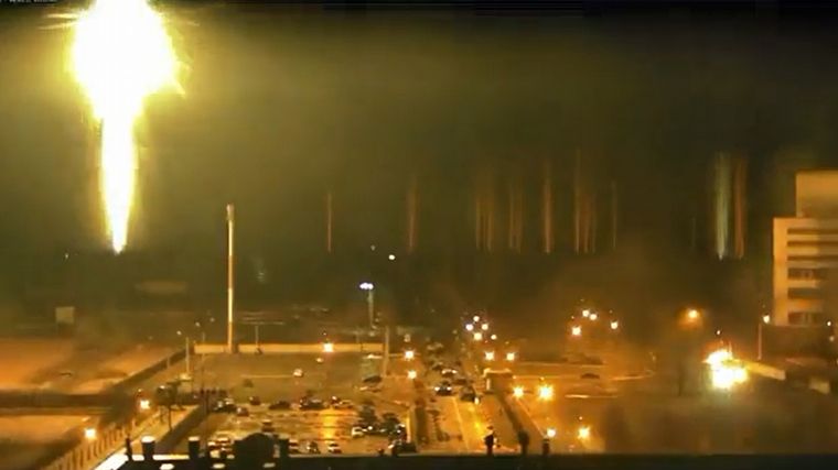 Occidente acusó a Rusia por “ataque temerario” en la central nuclear ucraniana