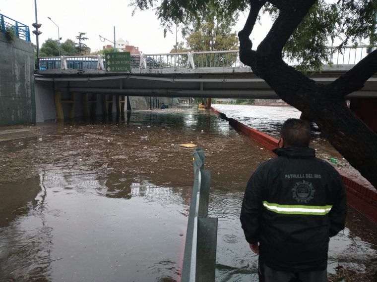 Complicaciones en ciudad de Córdoba por las fuertes lluvias