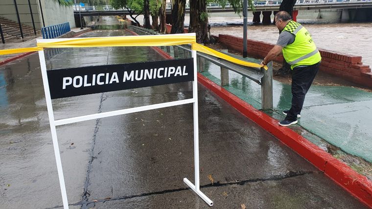 Corte en Costanera norte y sur de la ciudad de Córdoba