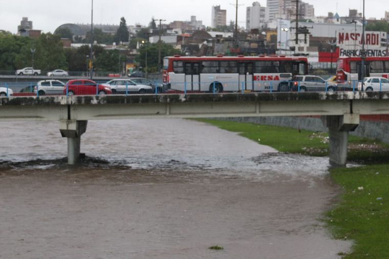 Corte en Costanera norte y sur de la ciudad de Córdoba