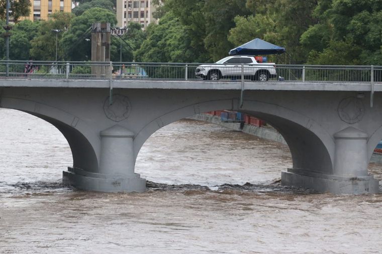 Corte en Costanera norte y sur de la ciudad de Córdoba