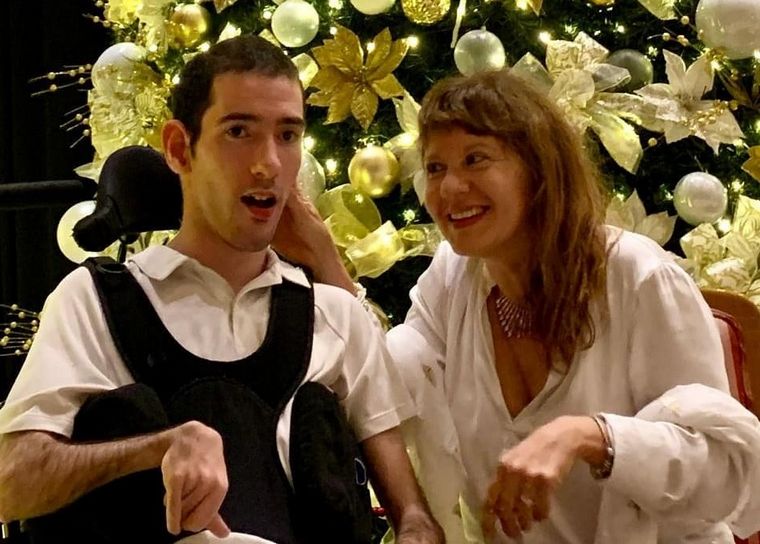 Juani y su mamá Elizabeth