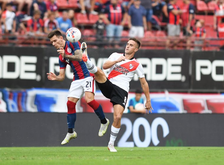 River le ganó a San Lorenzo y se prende arriba en la tabla.