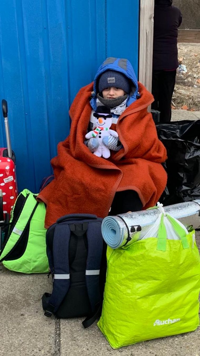 Más de 100 mil ucranianos se movilizaron hacia Eslovaquia