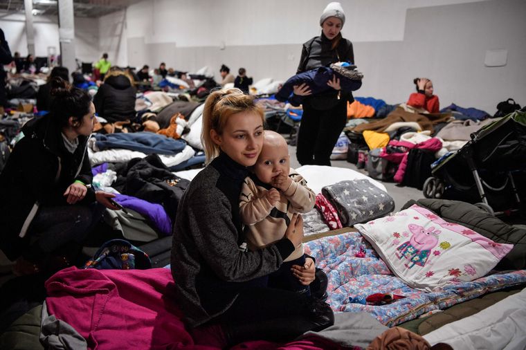 FOTO: La ONU informó que más de 2 millones de personas ya escaparon de Ucrania