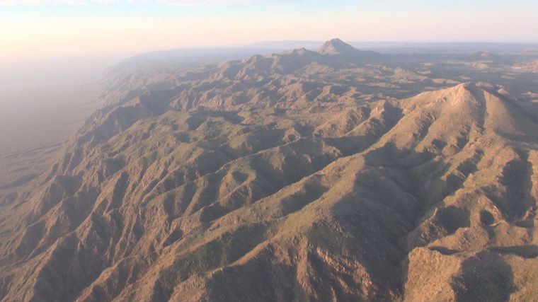 Los volcanes de Pocho están en el Norte cordobés (Foto: Agencia Córdoba Turismo)