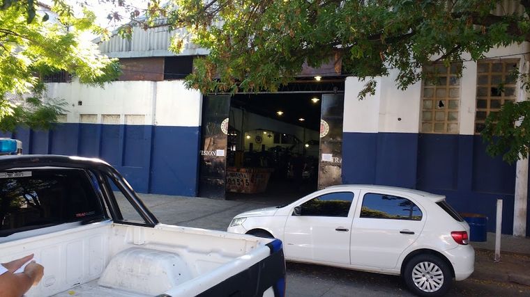 División Transporte de la Policía, uno de los epicentros de la causa. (Archivo)