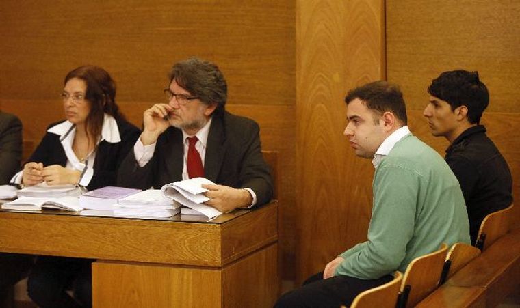 FOTO: Catriel Maximiliano Bertorello, en el juicio por el crimen vial de Mariana Ellena.