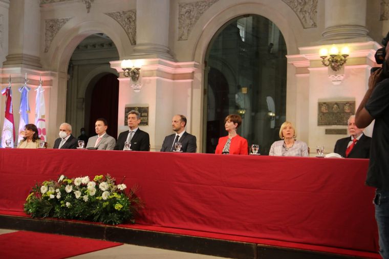 Horacio Rosatti visitó Córdoba y abogó por el diálogo.