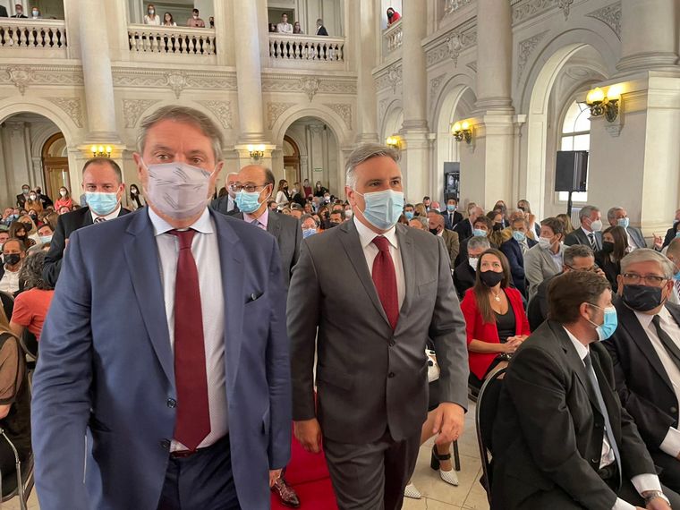 Horacio Rosatti visitó Córdoba y abogó por el diálogo.