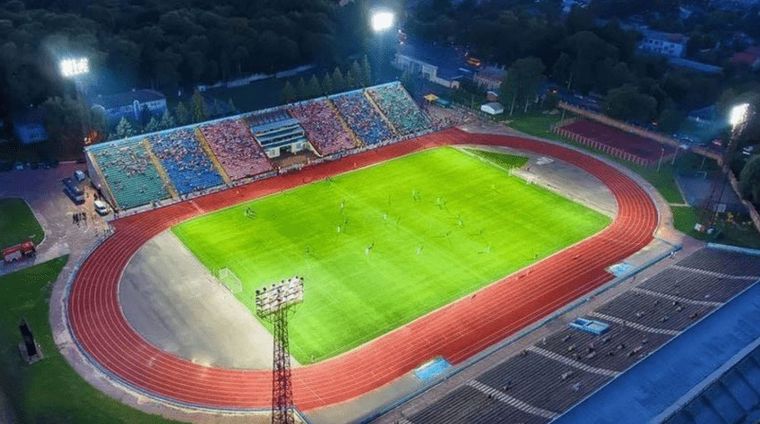 Así era el estadio antes de su destrucción (Foto: TyC Sports)