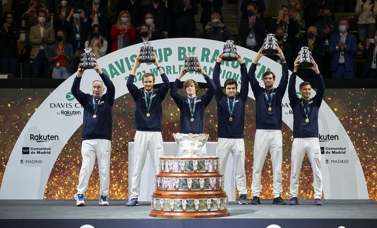 FOTO: Rusia último campeón de la Copa Davis