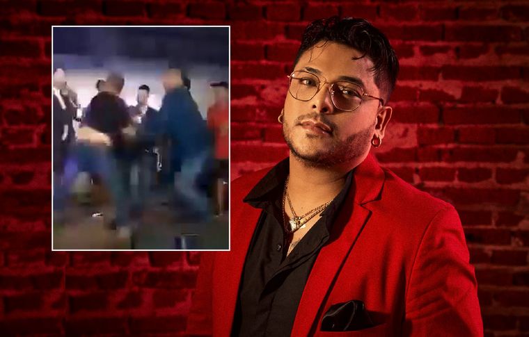 Uriel Lozano vivió un tenso momento en un show en Entre Ríos.