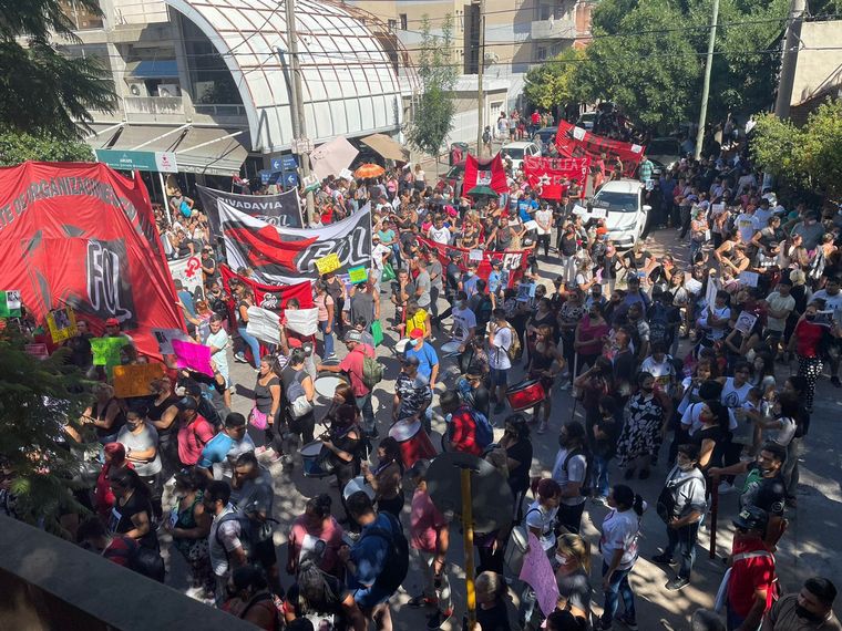 FOTO: Caos de en el centro de Córdoba por triple manifestación