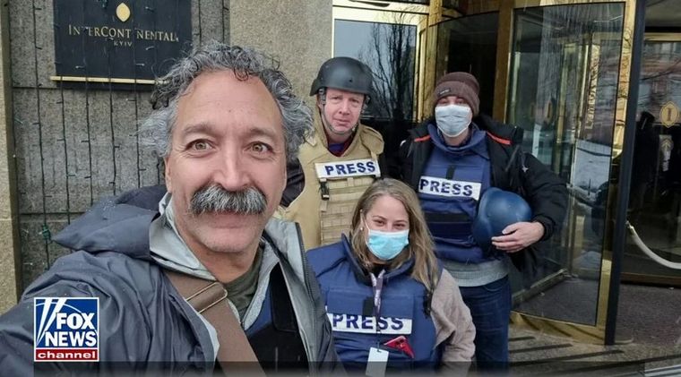 Un camarógrafo de Fox News murió de un disparo en Kiev