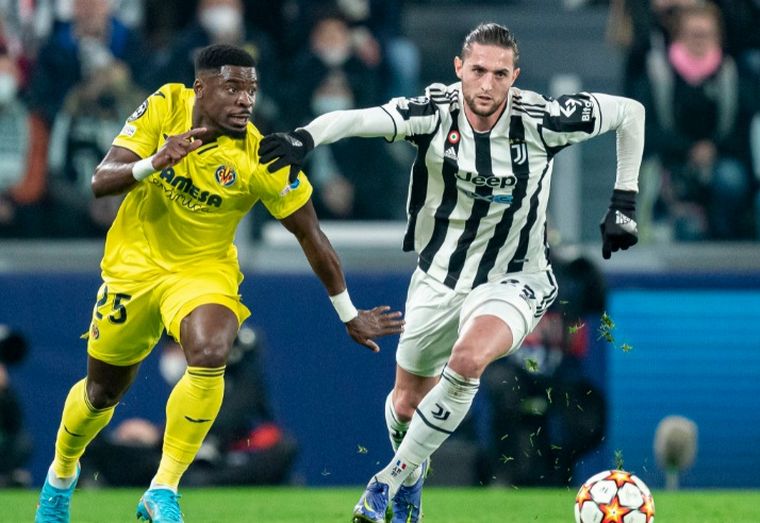 Juventus-Villarreal, intenso duelo en Turín (Foto: @VillarrealCF)