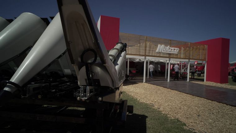 El stand de Maizco en Expoagro