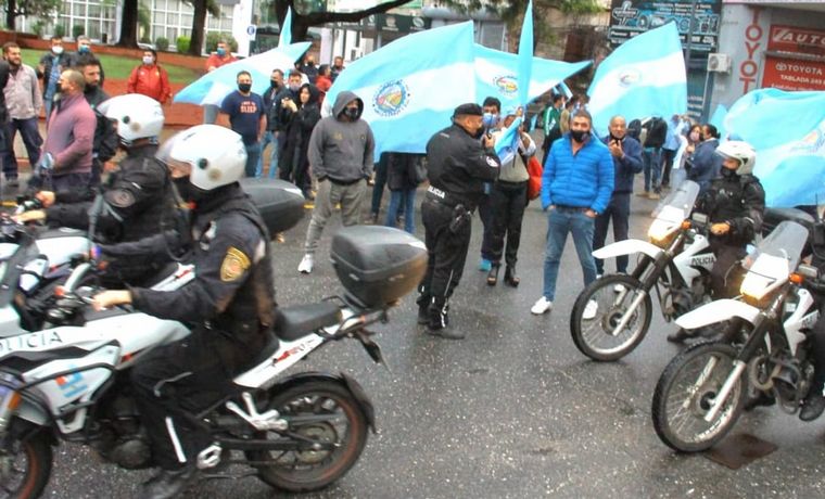 Protesta de Luz y Fuerza.