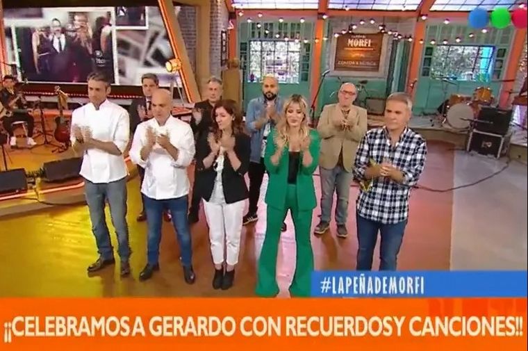 "La Peña de Morfi" volvió al aire tras la muerte de Rozín (Imagen de Telefe).