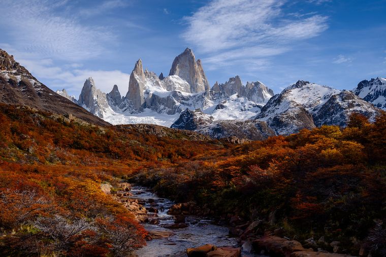 FOTO: El Chaltén y sus paisajes que enamoran.