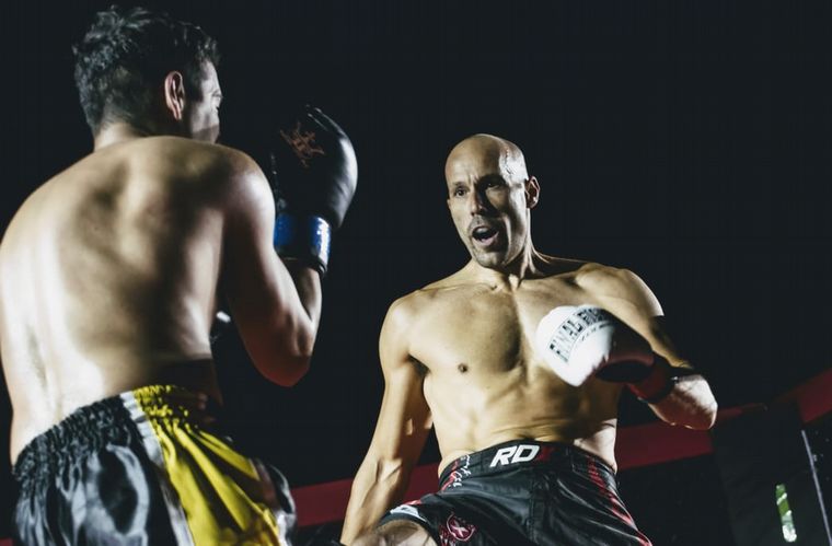 FOTO: Matías Barzola la rompió en Kick Boxing.