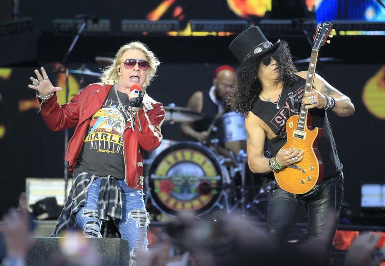 FOTO: Guns N'Roses anunció que regresa a la Argentina para brindar un show.