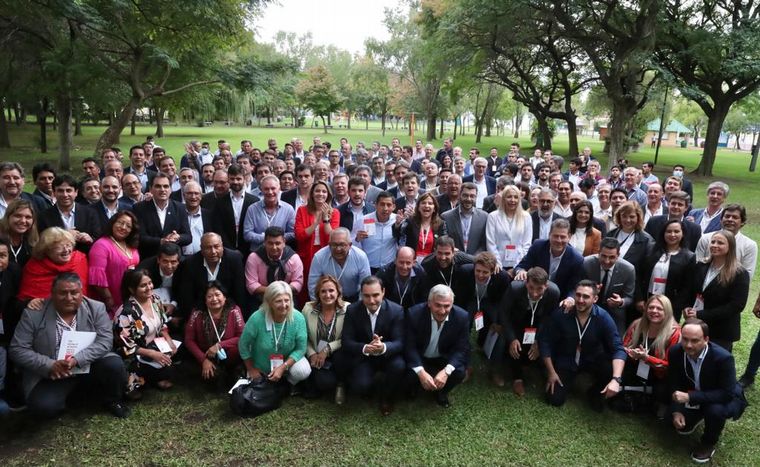 FOTO: El Comité Nacional de la UCR se reunió en Buenos Aires.