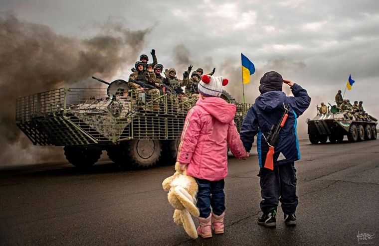 FOTO: Soldados ucranianos en el este del país (Fuente: Ministerio de Defensa de Ucrania).