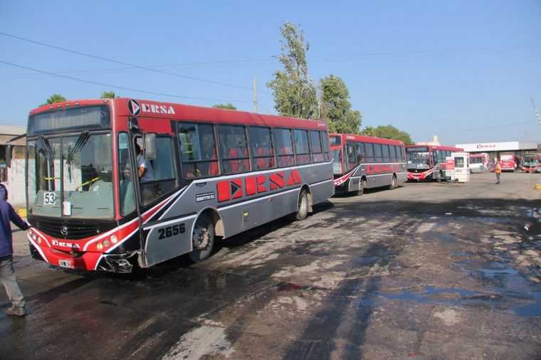 Levantaron el bloqueo en Ersa y dejan salir los colectivos