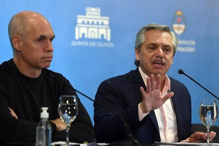 Alberto y Larreta se reúnen para acordar la coparticipación