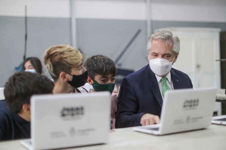 Alberto Fernández en Entre Ríos